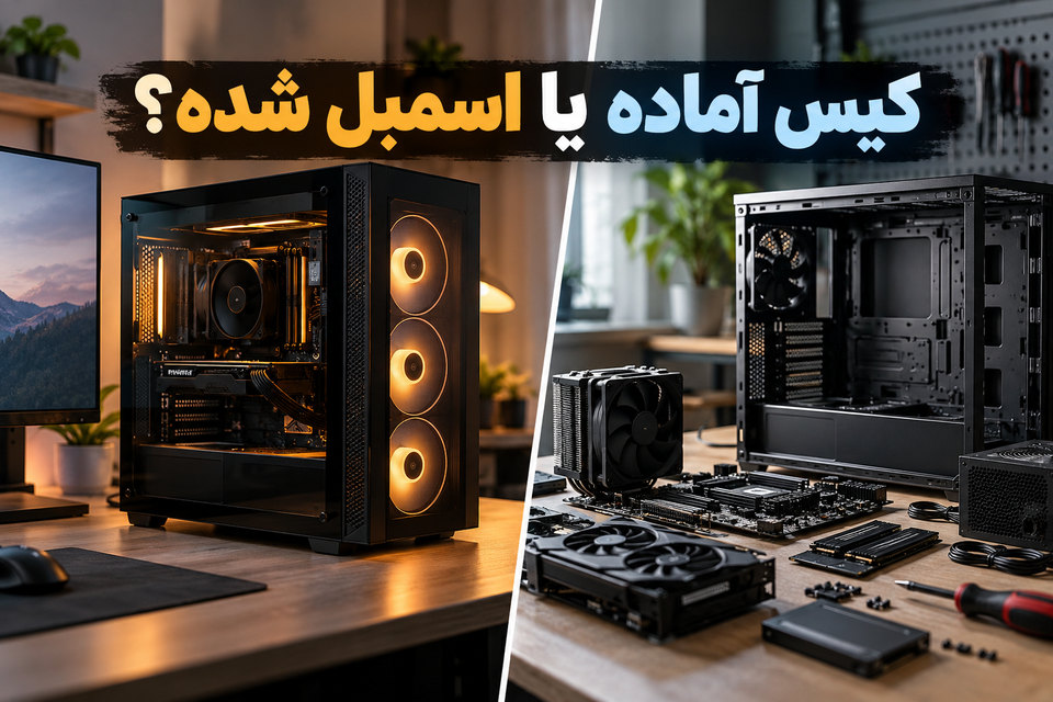 کیس آماده یا اسمبل شده؟