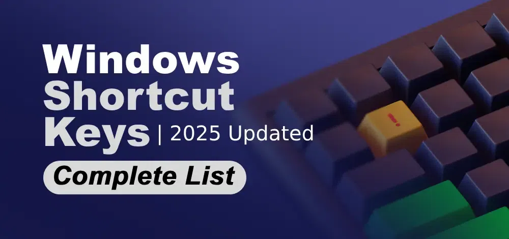 کلیدهای میانبر ویندوز