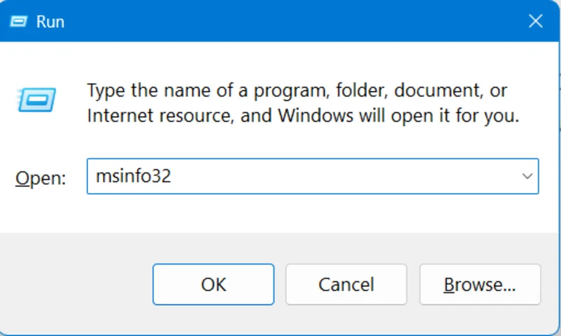 استفاده از ابزار System Information