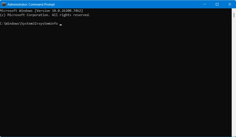 مشاهده جزئیات از طریق Command Prompt