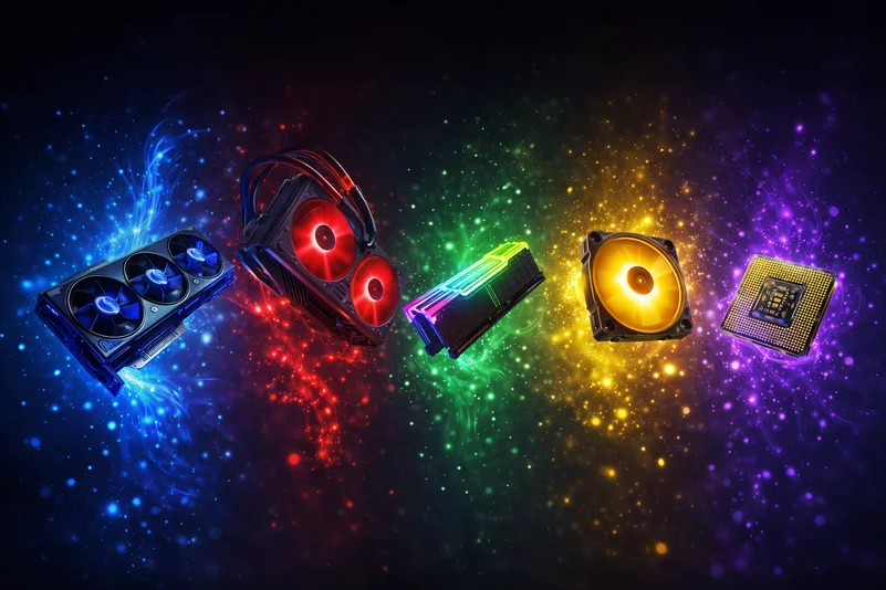 تاثیر نورپردازی RGB بر عملکرد گیمینگ