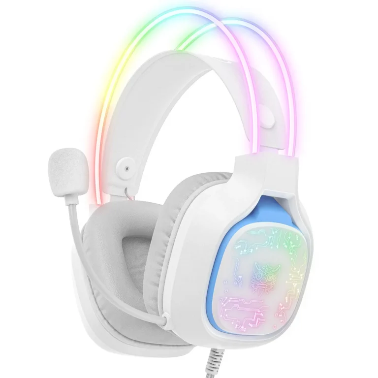 هدست گیمینگ اونیکوما مدل X22 WHITE RGB WRD