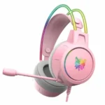 هدست گیمینگ اونیکوما مدل X15 PRO PINK RGB WRD
