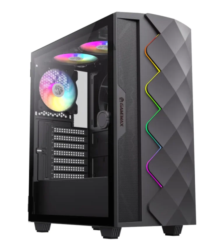 کیس کامپیوتر گیمینگ GAMEMAX DIAMOND CP BLACK