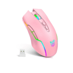 موس گیمینگ اونیکوما مدل CW905 PINK RGB WLS - Image 3