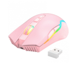 موس گیمینگ اونیکوما مدل CW905 PINK RGB WLS - Image 2