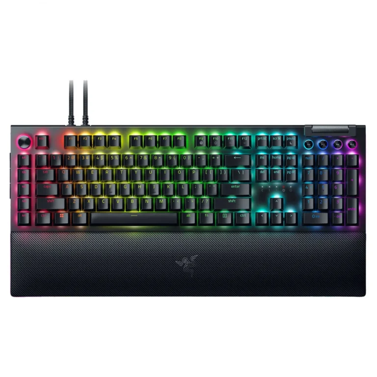 کیبورد گیمینگ ریزر مدل BLACKWIDOW V4 PRO YELLOW SWITCH WLS
