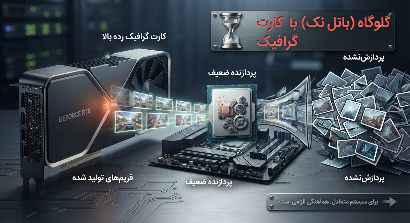 گلوگاه (Bottleneck) با کارت گرافیک
