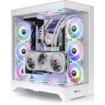 کیس کامپیوتر گیمینگ ترمالتیک مدل CTE E660 MX SNOW