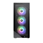 کیس کامپیوتر گیمینگ ترمالتیک مدل VIEW 200 TG ARGB CHASSIS BLACK - Image 3