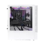 کیس کامپیوتر گیمینگ ترمالتیک مدل VIEW 200 TG ARGB CHASSIS SNOW WHITE - Image 2