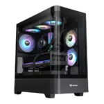 کیس کامپیوتر گیمینگ ترمالتیک مدل VIEW 290 TG ARGB BLACK