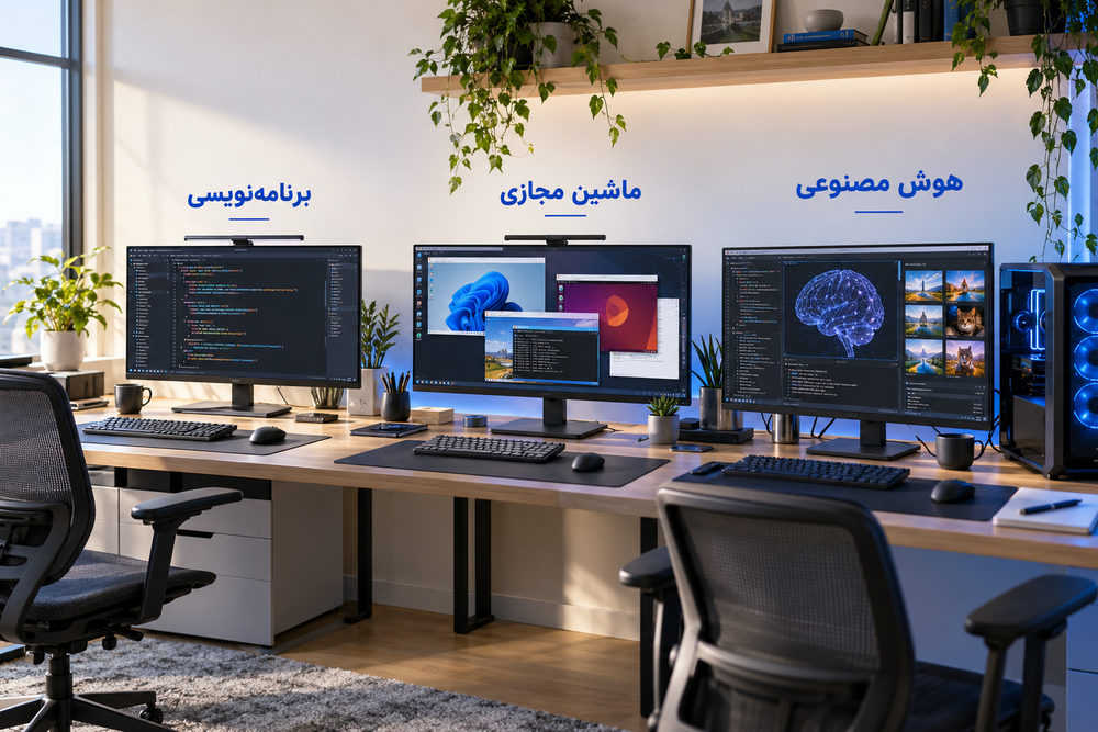 مقایسه نیازهای سیستم مهندسی برای برنامهنویسی، ماشین مجازی و هوش مصنوعی